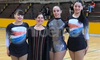 Patinadoras de Olavarría estuvieron en Bahía Blanca Imagen de la nota: Patinadoras de Olavarría estuvieron en Bahía Blanca