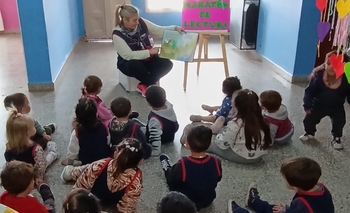 Imagen de la nota: Se realizó la Maratón Nacional de Lectura en los Jardines Maternales