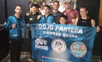 Imagen de la nota: Deportistas de Dojo Pantera presentes en Punta Alta