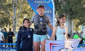 Imagen de la nota: Doble medalla de oro para Maitena Jorge en Las Flores