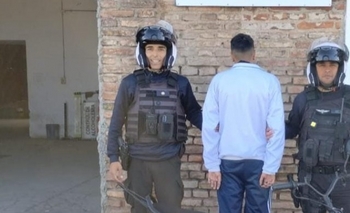 Imagen de la nota: Andaba en una moto sin patente y con chasis limado: terminó aprehendido