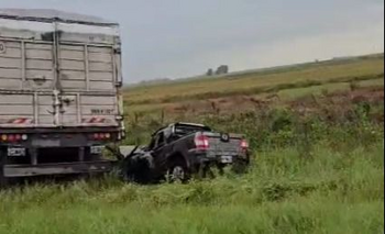 Imagen de la nota: Impactante choque en el Puente Querandíes: un hombre fue hospitalizado