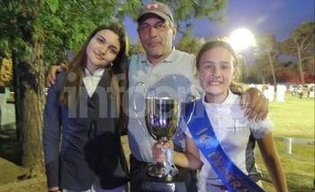 Imagen de la nota:  El Campeonato Federal de saltos tuvo presencia y festejo local