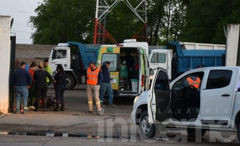 Imagen de la nota: Barrio Luján: un motociclista resultó herido tras ser embestido por una camioneta