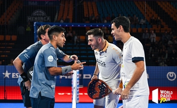 Imagen de la nota: Tres sets necesitaron Chingotto y Navarro para avanzar a “Semis”