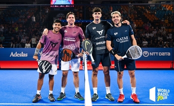 Imagen de la nota: Chingotto y Navarro se despidieron de Menorca