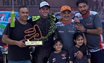 Imagen de la nota: Tambucci corrió en Mendoza y se subió al podio