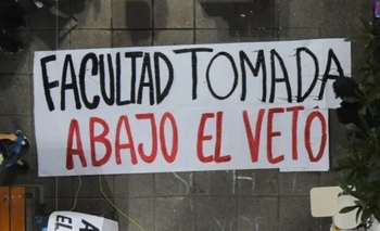 Imagen de la nota: Crecen las tomas de universidades en todo el país en repudio al veto de la ley de Financiamiento