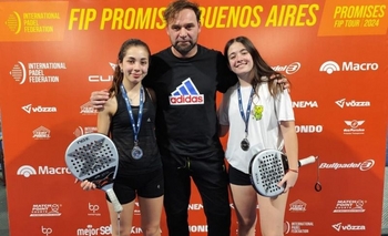 Imagen de la nota: Pádel ACOP: presencia local en el FIP Promises Buenos Aires 2024