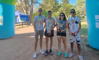 Imagen de la nota: Podio totalmente local en la “10x6 Ultra Tapalqué”