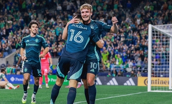 Imagen de la nota: Pedro De la Vega volvió al gol y Seattle Sounders al triunfo