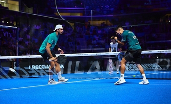 Imagen de la nota: Premier Pádel: Chingotto sigue y Torre se despidió