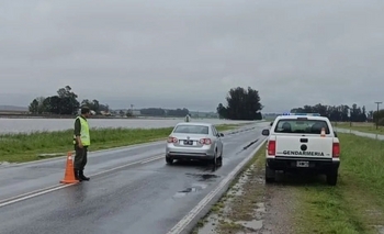 Imagen de la nota: Ruta 226: advierten desborde del arroyo El Crespo y agua sobre la calzada