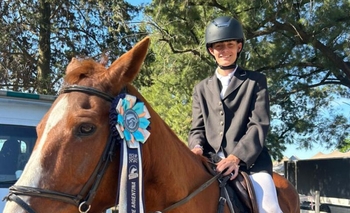 Imagen de la nota: Jinete “Bataraz” se destacó en Campo de Mayo