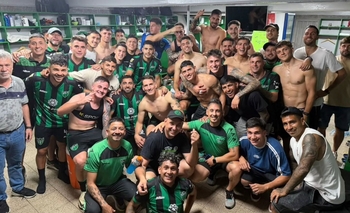 Liga Profesional: festejó el “Santo” y se ilusiona Imagen de la nota: Liga Profesional: festejó el “Santo” y se ilusiona