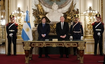 Imagen de la nota: El canciller Gerardo Werthein le presentó su renuncia a Javier Milei