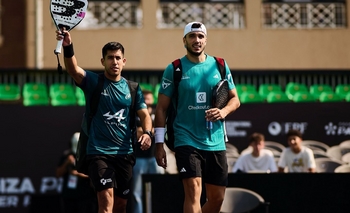 Imagen de la nota: Chingotto y Torre debutaron en Egipto: festejó el “Súper Ratón”