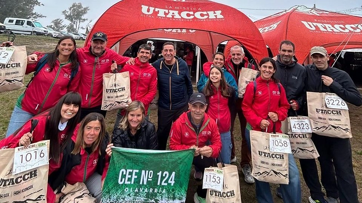Numerosa delegación en el Trail más exigente del país