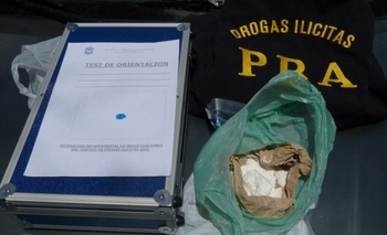 Imagen de la nota: Detuvieron a un azuleño con 100g de cocaína de máxima pureza