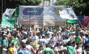 Imagen de la nota: La CTA convocó a un paro nacional