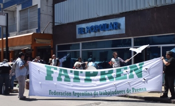 Imagen de la nota: Movilización de Fatpren en Olavarría