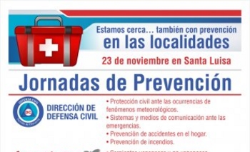 Imagen de la nota: Jornada de prevención en Santa Luisa