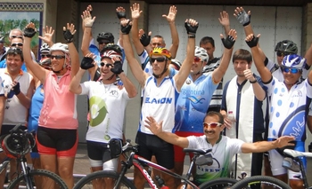 Imagen de la nota: El grupo Kiñewn comenzó su peregrinación a Luján