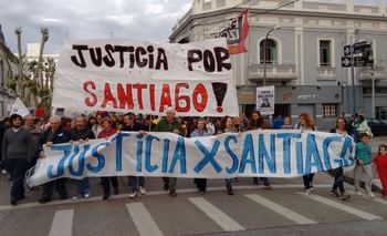 Imagen de la nota: Olavarría volvió a marchar por Santiago Maldonado