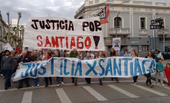 Imagen de la nota: Olavarría volvió a marchar por Santiago Maldonado