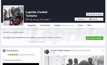 Imagen de la nota: Hackearon un Facebook  de Laprida y subieron imágenes islámicas 