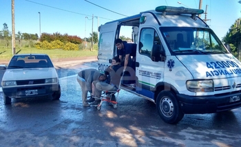 Imagen de la nota: Un herido tras choque en el acceso al PIO 