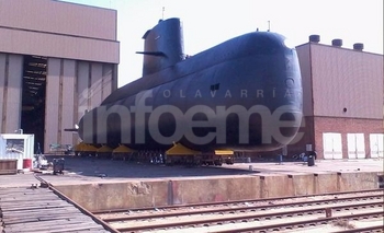 Imagen de la nota: La búsqueda del submarino está en 
