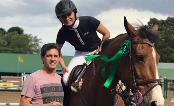 Imagen de la nota: Segundo puesto para una olavarriense en Hípico Argentino