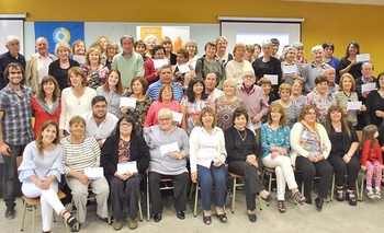 Imagen de la nota: Entregaron certificados del programa UPAMI