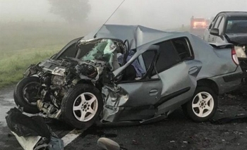 Imagen de la nota: Un muerto y varios heridos tras un accidente en ruta 205