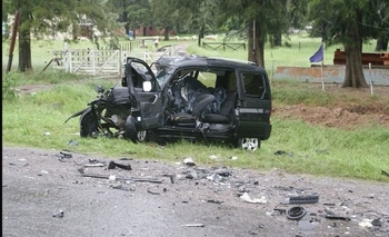 Imagen de la nota: Impactante accidente fatal sobre ruta 205