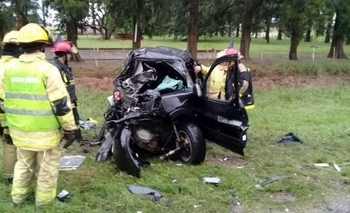 Imagen de la nota: Accidente fatal: las víctimas viajaban a ver el Superclásico
