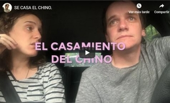 Imagen de la nota: Video viral: tienen un casamiento en la final de la Libertadores