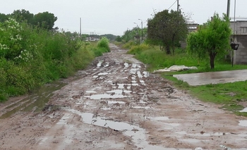 Imagen de la nota: Vecinos denuncian mal estado de las calles