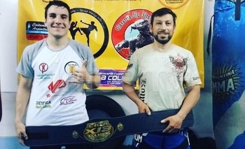 Imagen de la nota: Patricio Ponce se presentó en Azul con victoria por Nocaut