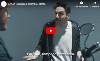 Imagen de la nota: El video contra el acoso callejero que se volvió viral