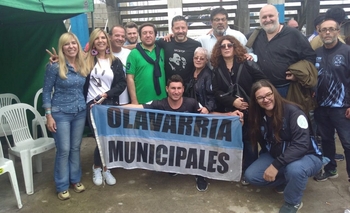 Imagen de la nota: Municipales presentes en el acto del “Día de la militancia”