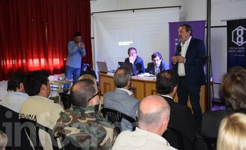 Imagen de la nota: Importante marco en la charla sobre Ciber Delito