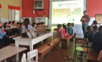 Imagen de la nota: Dieron una charla sobre educación vial en el CEC Nº 804
