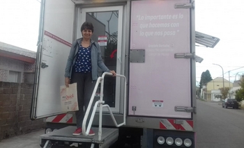 Imagen de la nota: Camión AVÓN LALCEC: ya se pueden retirar las mamografías