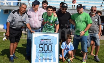 Imagen de la nota: Medio millar de partidos para el capitán 