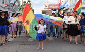 Imagen de la nota: Manifestación contra el “Golpe de Estado en Bolivia”