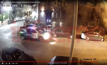 Imagen de la nota: Video: La pelea entre mujeres afuera de un bar céntrico