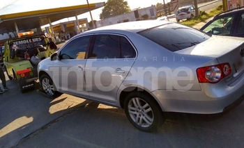 Imagen de la nota: Manejaba borracho, sin papeles y chocó a otro auto