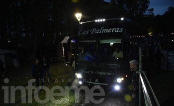 Imagen de la nota: Por la tormenta, se suspendió el show de Los Palmeras